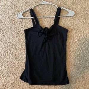 Aeropostale Tie In Front Tank Top